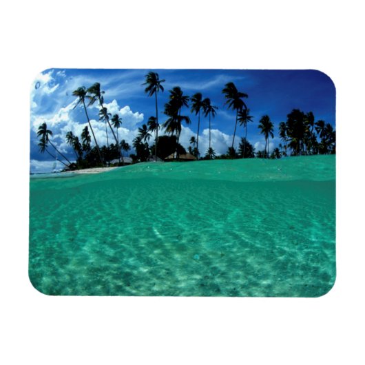 Magnet Flexible Mer et île, Indonésie (Horizontal)