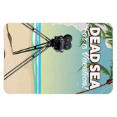 Magnet Flexible Mer Morte pour un séjour ! Affiche de voyage (Horizontal)