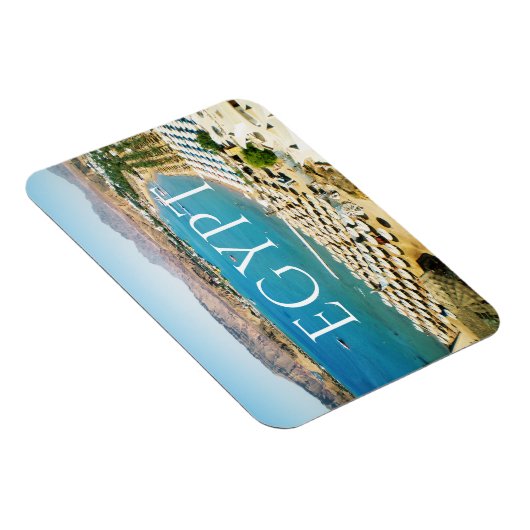 Magnet Flexible Mer rouge dans la carte postale de Sharm el Sheikh (Côté Droit)