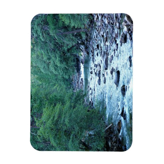 Magnet Flexible Merced river by Happy Isles, Yosemite, CA (Vertical)