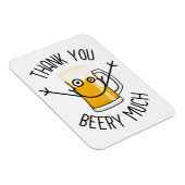 Magnet Flexible Merci Beery Much - Visage Idiot (Côté Droit)