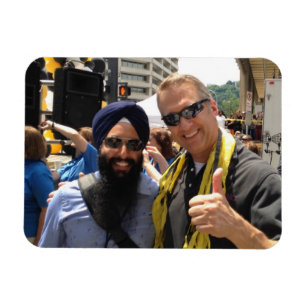 Magnet Flexible Merci Bonino - nous l'avons fait bébé !