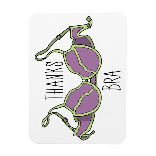 Magnet Flexible Merci Bra (Vertical)