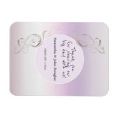 Magnet Flexible Merci de lavande frais (Horizontal)