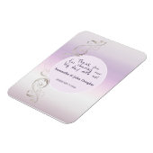 Magnet Flexible Merci de lavande frais (Côté Gauche)