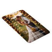 Magnet Flexible Merci de mariage personnalisé (Côté Droit)