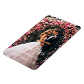 Magnet Flexible Merci de mariage personnalisé (Côté Gauche)