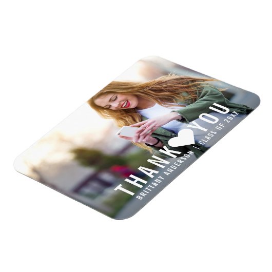 Magnet Flexible Merci de  moderne (Côté Gauche)