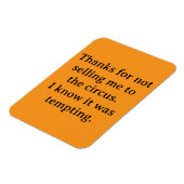 Magnet Flexible Merci de ne pas m'avoir vendu (Côté Gauche)