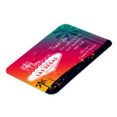 Magnet Flexible Merci Mariage de Las Vegas (Côté Gauche)