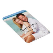 Magnet Flexible Merci Mariage photo (Côté Droit)