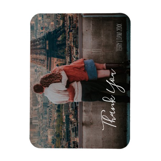 Magnet Flexible Merci minimaliste (Vertical)