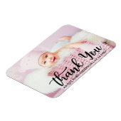 Magnet Flexible Merci Moderne Nouveau bébé (Côté Gauche)