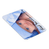 Magnet Flexible Merci Nouveau bébé moderne (Côté Droit)