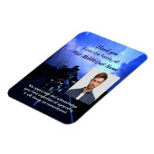 Magnet Flexible Merci photo Memorial Motorcycle Biker (Côté Gauche)