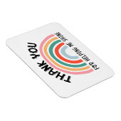 Magnet Flexible Merci Pour M'Aider À Briller Enseignant (Côté Droit)