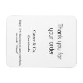 Magnet Flexible merci pour votre code de réduction de commande soc (Horizontal)