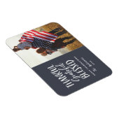 Magnet Flexible Merci, reconnaissant, béni photo d'action de grâce (Côté Droit)