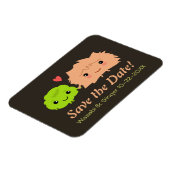 Magnet Flexible Mercredi du Wasabi et du Gingembre de mignonne Enr (Côté Gauche)