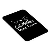 Magnet Flexible Mère Art Chat Mère Amoureuse de Vin (Côté Droit)