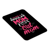 Magnet Flexible Mère Art Je Suis Chat Maman (Côté Droit)