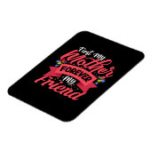 Magnet Flexible Mère Art Mère Pour Toujours Mon Amie (Côté Gauche)