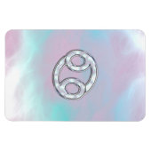 Magnet Flexible Mère de Pearl Style cancer Zodiac (Horizontal)