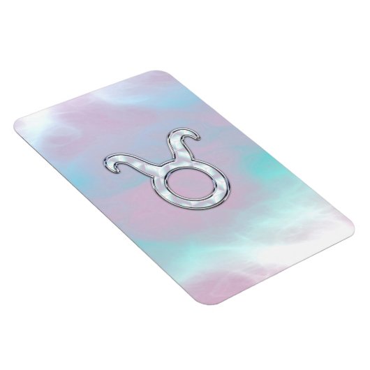 Magnet Flexible Mère de Pearl Taurus Zodiac Astrologie (Côté Droit)