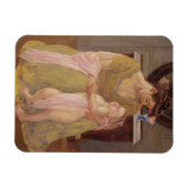 Magnet Flexible Mère et enfant avec une écharpe Rose | 1908 (Horizontal)