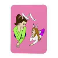 mère et fille bunnygirls