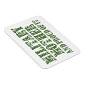 Magnet Flexible Mère militaire et fière de ça (Côté Droit)