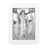 Magnet Flexible Mère Nature été (Vertical)