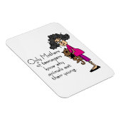 Magnet Flexible Mères des adolescents (Côté Droit)