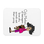 Magnet Flexible Mères des adolescents (Horizontal)