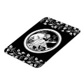 Magnet Flexible Merlin imaginaire Art Nouveau (Côté Gauche)