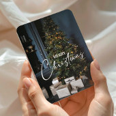 Magnet Flexible Merry Christmas Cozy Holiday Gifts Winter Decor