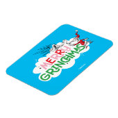 Magnet Flexible Merry Grinchmas Mister Grinch (Côté Gauche)