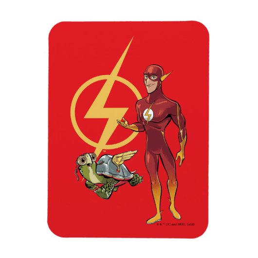 Magnet Flexible Merton et le Flash (Vertical)