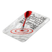 Magnet Flexible "Mes objectifs sont clairs" Motivation Affirmation (Côté Gauche)