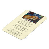 Magnet Flexible message de sympathie original pour chien (Côté Gauche)