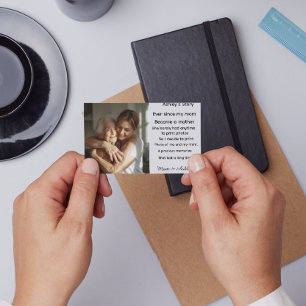 Magnet Flexible Message photo personnalisé pour la fête des mères