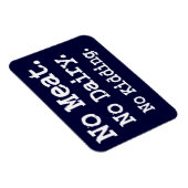 Magnet Flexible Message Vegan avec attitude (Côté Droit)