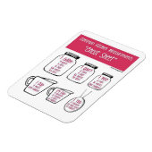 Magnet Flexible Mesures de la cuisine (Côté Gauche)