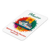 Magnet Flexible Mexico Cruise Ship Stateroom Marker (Côté Gauche)