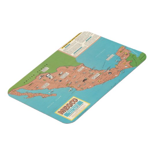 Magnet Flexible Mexico : Wall Map (Côté Gauche)
