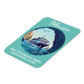 Magnet Flexible Mexique Cabo Arch Cruise Navire (Côté Gauche)