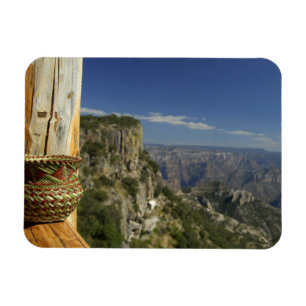 Magnet Flexible Mexique, Chihuahua, Copper Canyon. Vue depuis