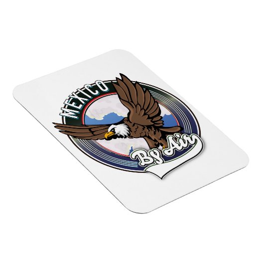 Magnet Flexible Mexique par patch de voyage aérien. (Côté Droit)