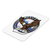 Magnet Flexible Mexique par patch de voyage aérien. (Côté Gauche)