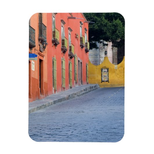 Magnet Flexible Mexique, San Miguel de Allende, Maisons le long (Vertical)